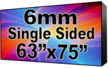 Digital Church sign - LED Church signs- Single Sided -63" x 75"- 5 Year Warranty