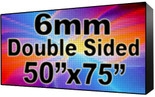 Digital School sign - LED School signs- Double Sided -50" x 75" - 5 Year Warranty