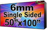 Digital School sign - LED School signs- Single Sided -50" x 100" - 5 Year Warranty