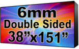 Digital Business LED Sign - LED signs for business - Double Sided -38" x 151" - 5 Year Warranty