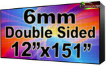 Digital HOA Community & Association Sign - LED signs for HOA Community & Association Sign - Double Sided -12" x 151"- 5 Year Warranty