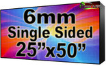 Digital HOA Community & Association Sign - LED signs for HOA Community & Association - Single Sided - 25" x 50"- 5 Year Warranty