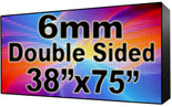 Digital HOA Community & Association Sign - LED signs for HOA Community & Association Sign - Double Sided -38" x 75" - 5 Year Warranty