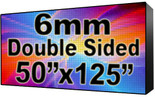 Digital HOA Community & Association Sign - LED signs for HOA Community & Association Sign - Double Sided -50" x 126" - 5 Year Warranty