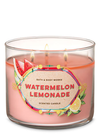 Watermelon Lemonade The Worlds Best 3 Wick Candle By Bath Body Works