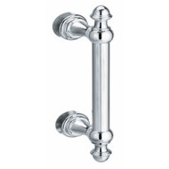 The Symphony Pull coordinates by design and finish with other Symphony Suite shower and bathroom products.                                  

    * Engineered to provide a lifetime of trouble-free service.
    * Equal to or better than comparable products found in the market in terms of features, functionality, and durability. 
    * This pull can be mounted on wood doors and cabinets.
    * Available in a range of exceptionally durable finishes that assure years of like-new appearance.