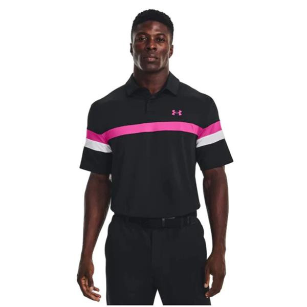 Under armour color block on sale polo