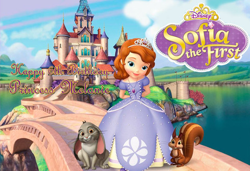 Sofia The First Personalized Poster