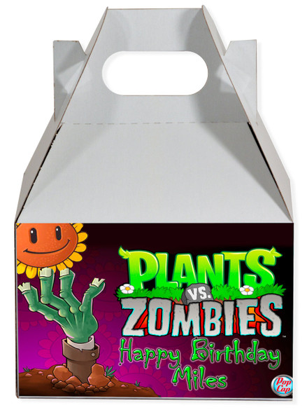 plants vs zombies party favor ideas