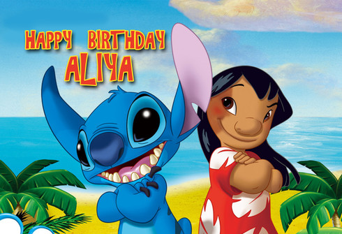 Lilo and Stitch Personalized Poster