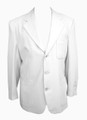 Men's Silk Sport Coat (Off-White)