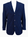 Men's Silk Sport Coat (Ink Blue)