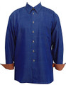LS802STR Men's 55%Silk/45%Tencel Star Button Shirts