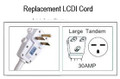 Replacement LCDI Power Cord 30 Amp