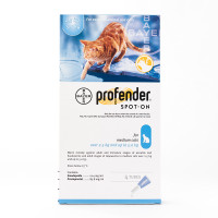 Profender Spot On Large Cat 11 17 Lbs 5 8 Kg 1 Tube Flea Treatment Store