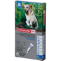 Advantix / K9-Advantix - 4 pack: X-L Dog  55+ lbs (over 25 kg)