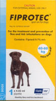 Fiprotec Spot-On - 6 pack: X-Large Dog: 88-132 lbs (40-60 kg)
