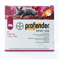 Profender Spot On Large Cat 11-17 lbs (5-8 kg), 1 Tube