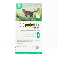 Profender Spot On Small Cat under 5.5lbs (2.5kg), 1 Tube