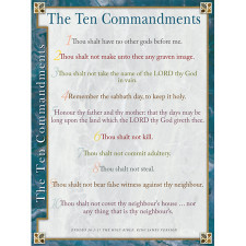 Peaceful image with regard to 10 commandments kjv printable Terrible image pertaining to 10 commandments kjv printable