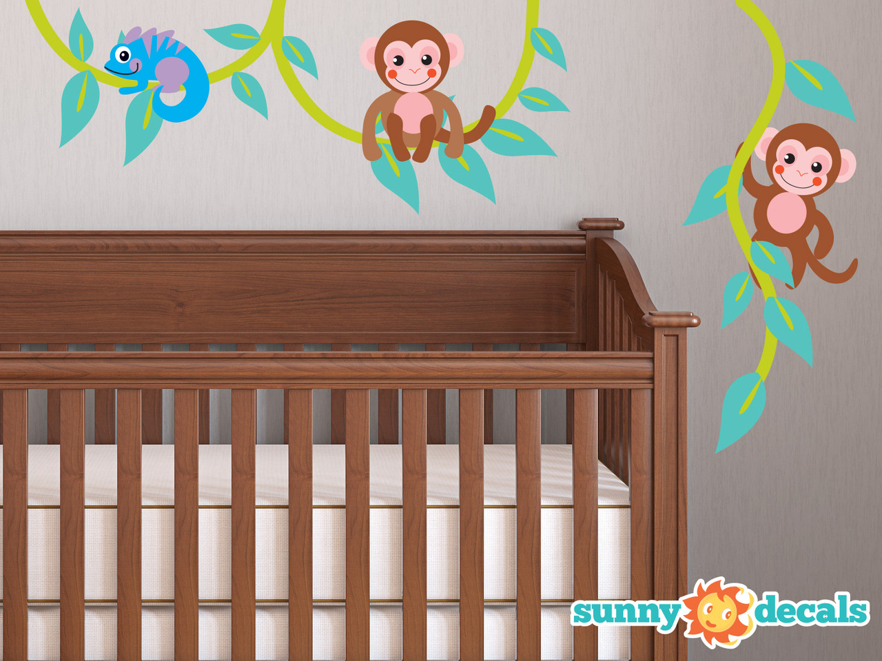 monkey wall decals