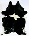 Black  &  White  Cowhide