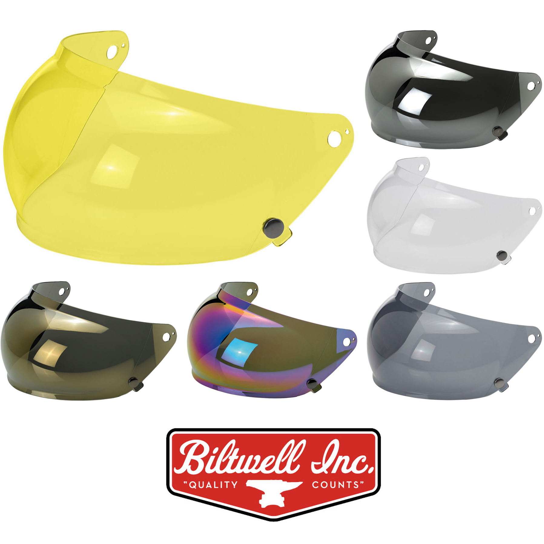 Clear Biltwell Gringo S Bubble Shield Anti Fog