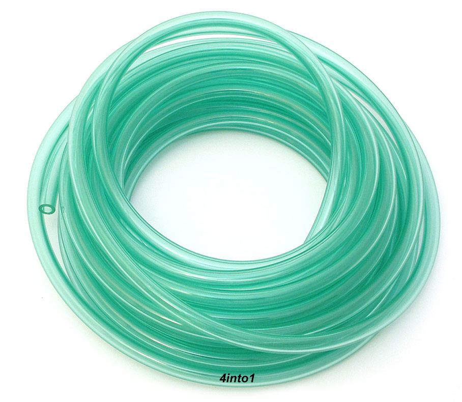Helix Clear Green 1/4" (6mm) Polyurethane Fuel Line SOLD BY THE FOOT
