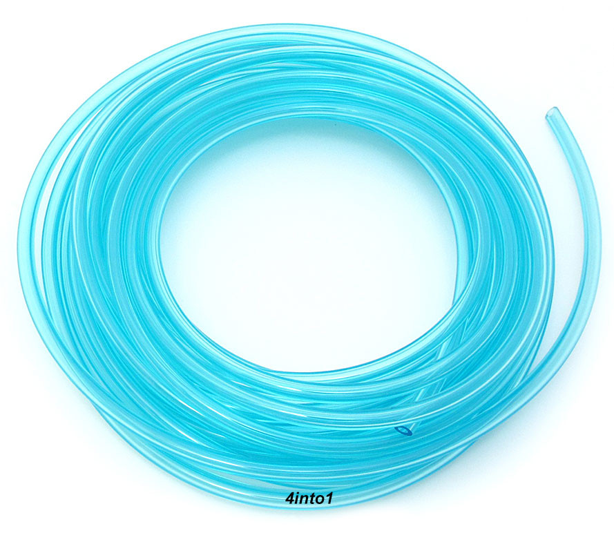Helix Clear Blue 3/16 inch Polyurethane Fuel Line - By The Foot