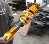 C6 Corvette Z06/ZR1 - FPSpec "Long Stroke" Ohlins DFV Coilover Kit (Aluminum Chassis + Remote Canisters)