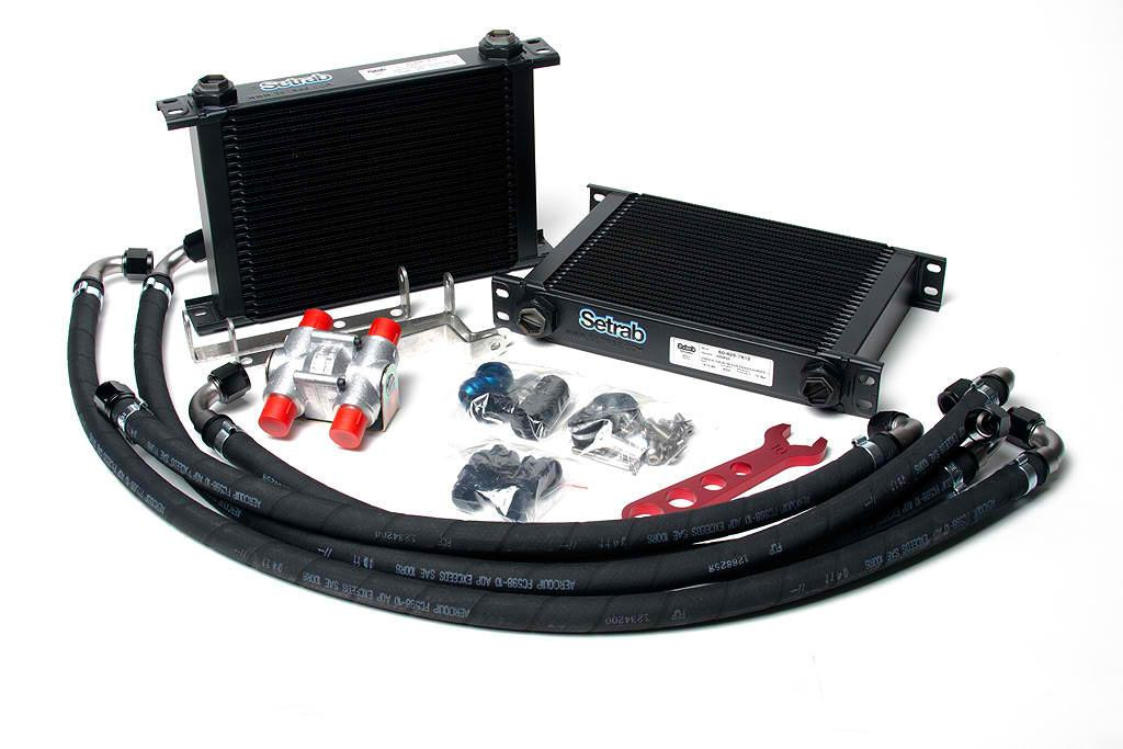 オイルクーラー RX-7 FC3S FD3S 19段 汎用 type3 ブラック 13B-T