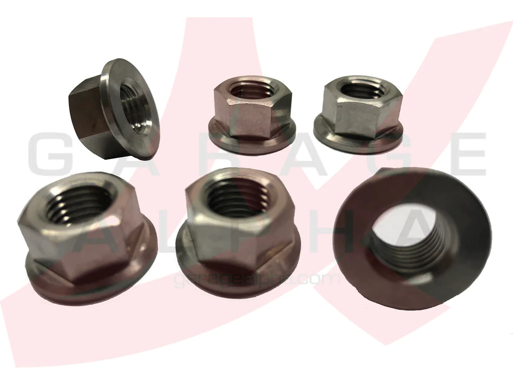Titanium Strut Tower Nuts - SakeBomb Garage LLC