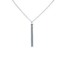 Tassel necklace in Sterling Silver