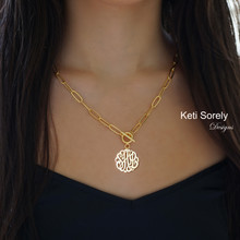 Monogrammed Initials necklaces
