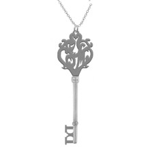 R e s e r v e d listing - Key Necklace from Sterling Silver