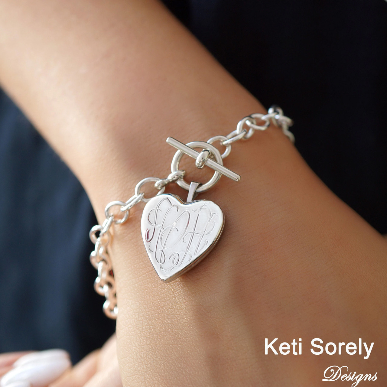 Personalized locket bracelet online