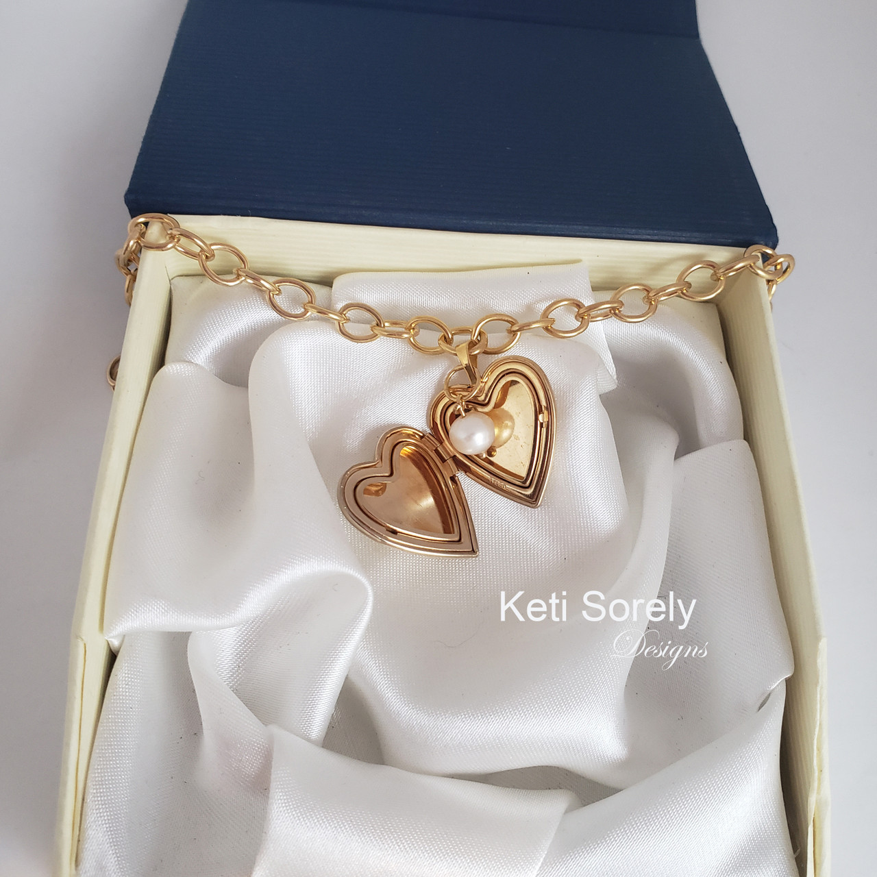 Hand Engraved Bracelet or Anklet with Rectangle Monogram Charm & Double  Chain - Choose Metal - Keti Sorely Designs