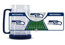 16oz Crystal Freezer Mug NFL - Seattle Seahawks