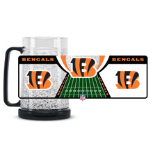 16Oz Crystal Freezer Mug NFL - Cincinnati Bengals