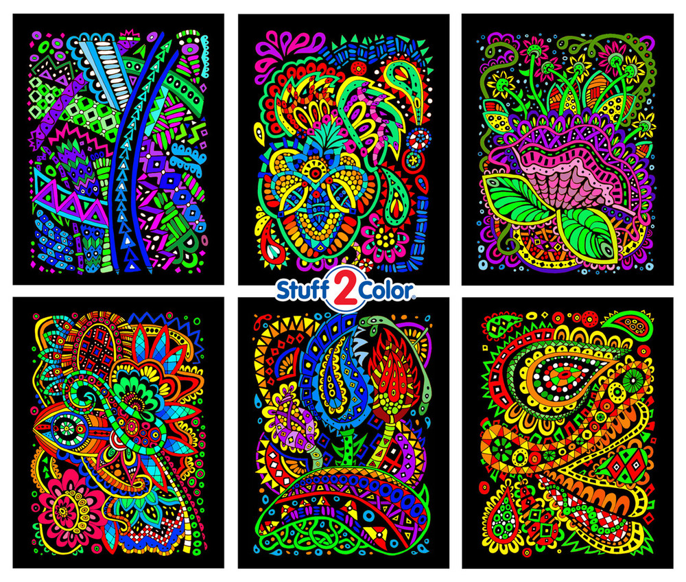 RoseArt Original Fuzzy Poster Coloring Set, 1 ct - Harris Teeter