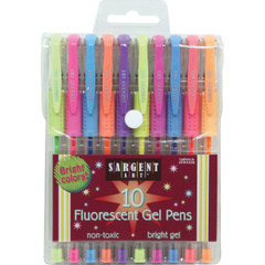 Sargent Art Neon Gel Pens 10-pack