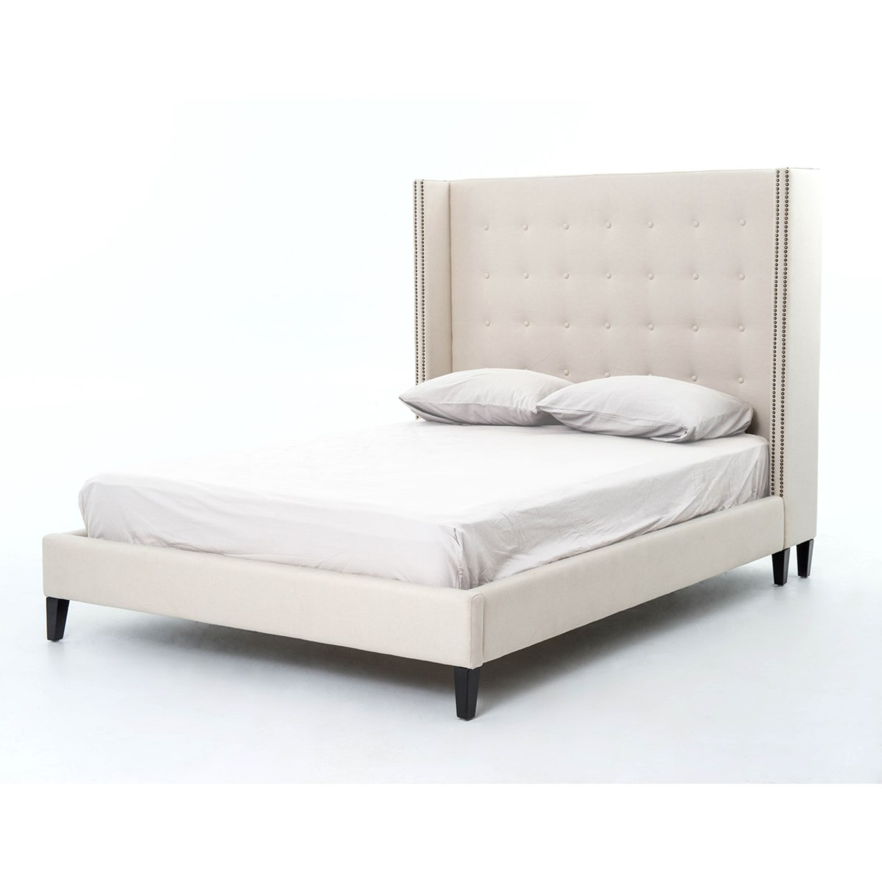 Upholstered King Platform Bed With Storage Upholstered King Platform Bed With Storage