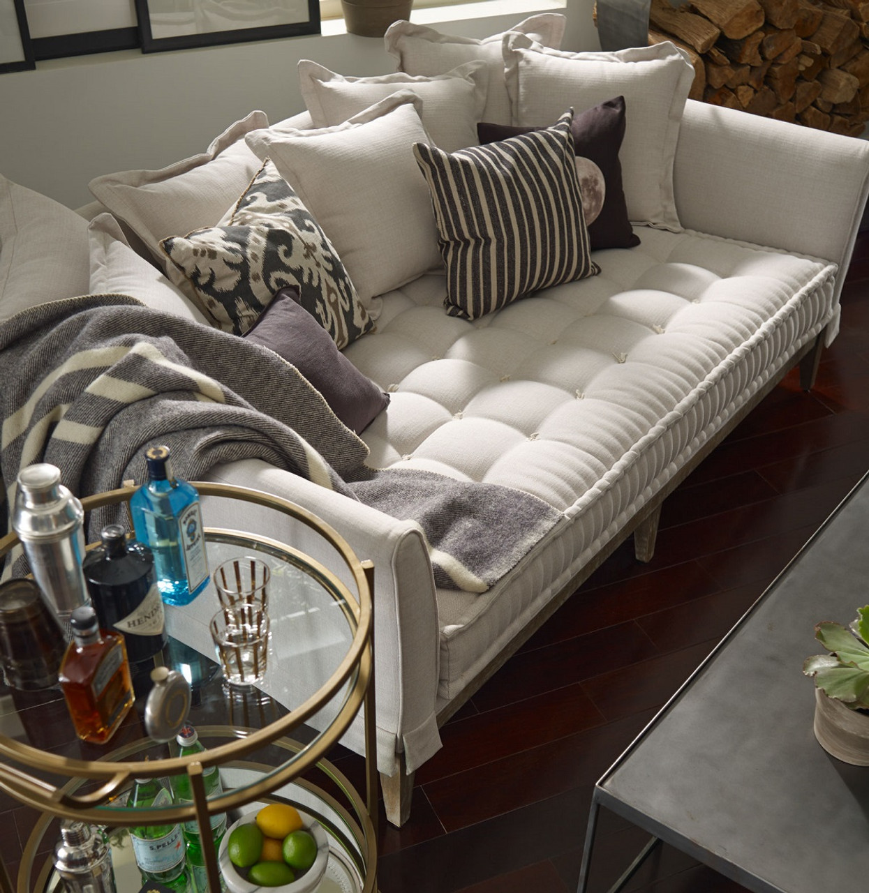 Theory Upholstered Daybed Couch Sofa Zin Home Theory Upholstered Daybed Couch Sofa Zin Home