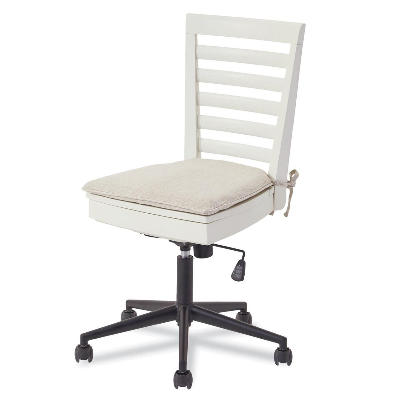 #MyRoom Modern Swivel Kids Desk Chair - White | Zin Home