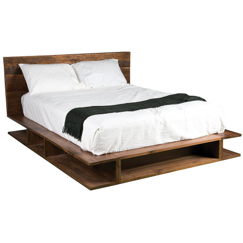 Queen Platform Bed Frames bonnie rustic reclaimed wood queen platfrom bed | zin home Queen Platform Bed Frames bonnie rustic reclaimed wood queen platfrom bed | zin home