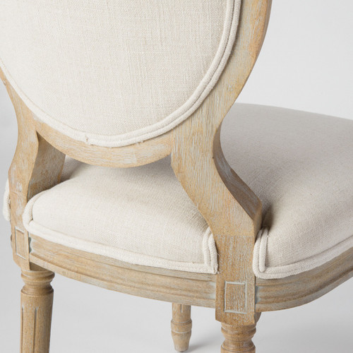 Stella Vintage French Tufted Dining Side Chair | Zin Home