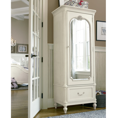 Rosalie Kids Bedroom Armoire - White | Zin Home