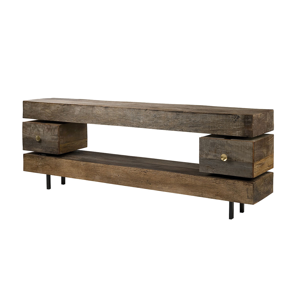 Dillon Reclaimed Wood Console Table Zin Home - Reclaimed Wood Bina Dillon Console Table dillon reclaimed wood console table zin home - reclaimed wood bina dillon console table
