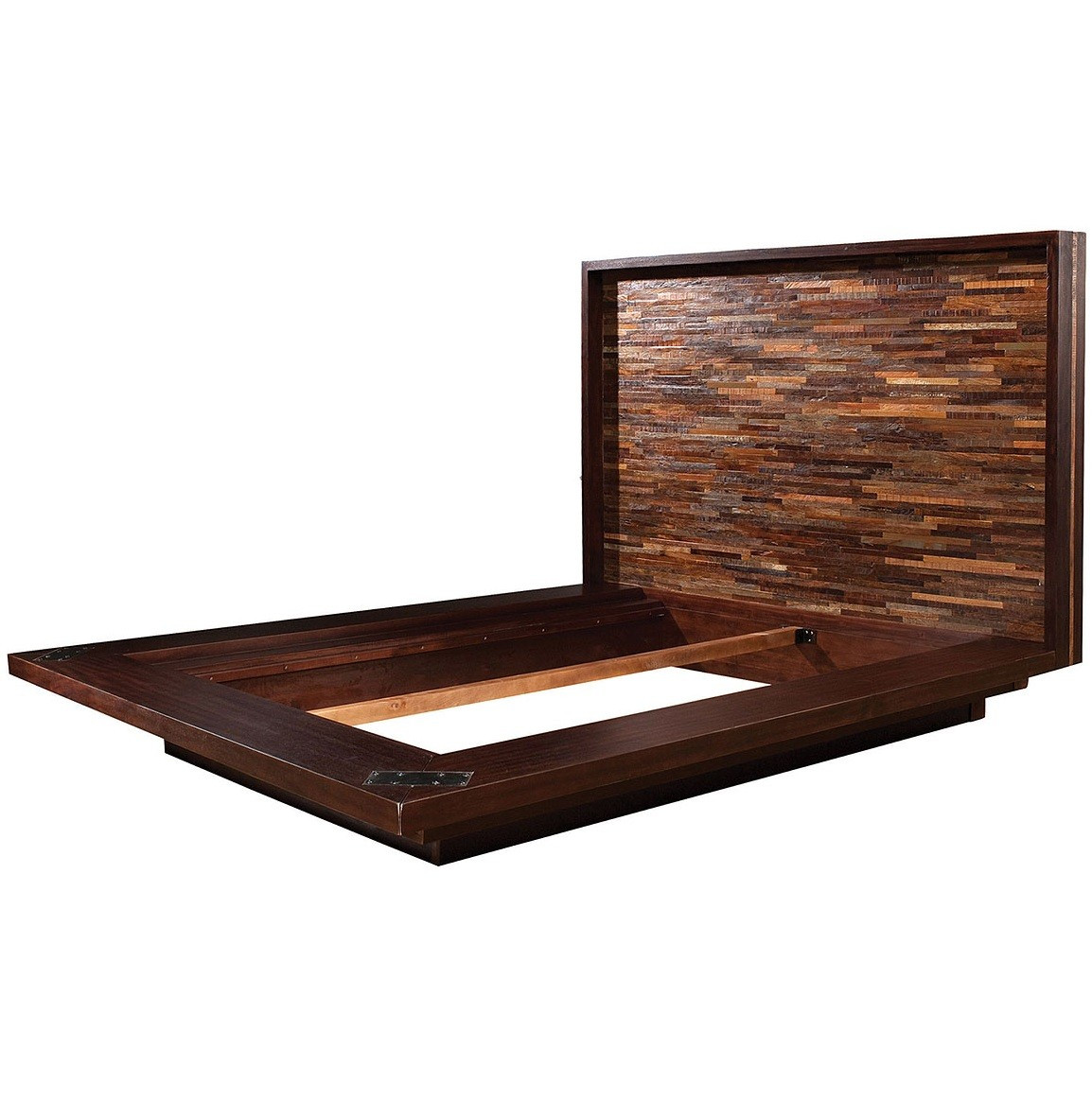 Devon Reclaimed Wood Queen Platform Bed Frame Zin Home - Devon Reclaimed Wood Queen Platform Bed Frame devon reclaimed wood queen platform bed frame zin home - devon reclaimed wood queen platform bed frame