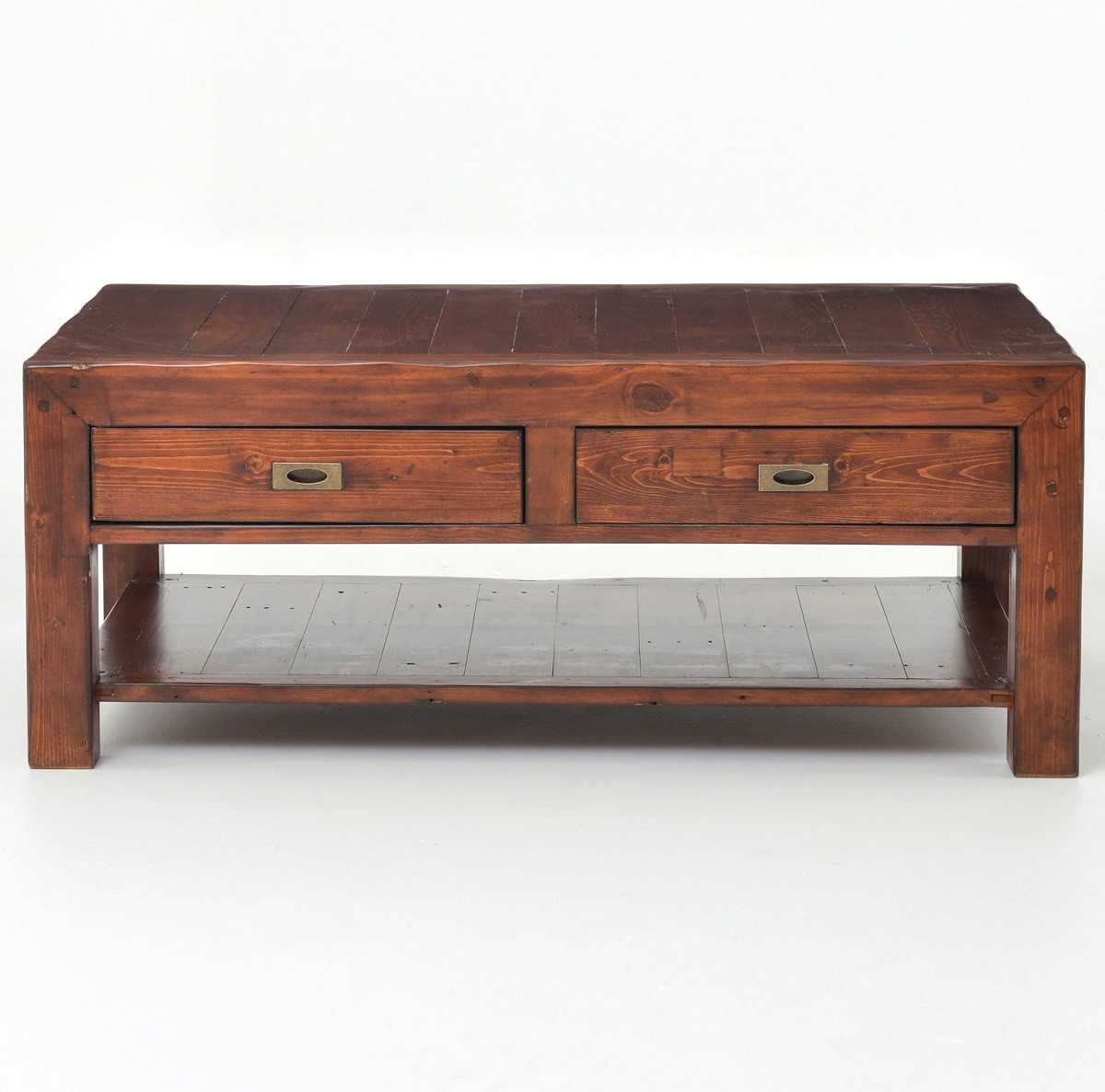 Parsons Coffee Table with 2 Drawers 50'' Zin Home